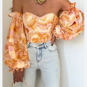 Tropical Bodysuit - Worn Once